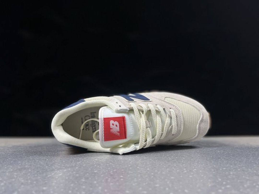New Balance 574 Legacy Light Grey Navy Red Tan Cream Unisex Lifestyle Sneakers Trainers