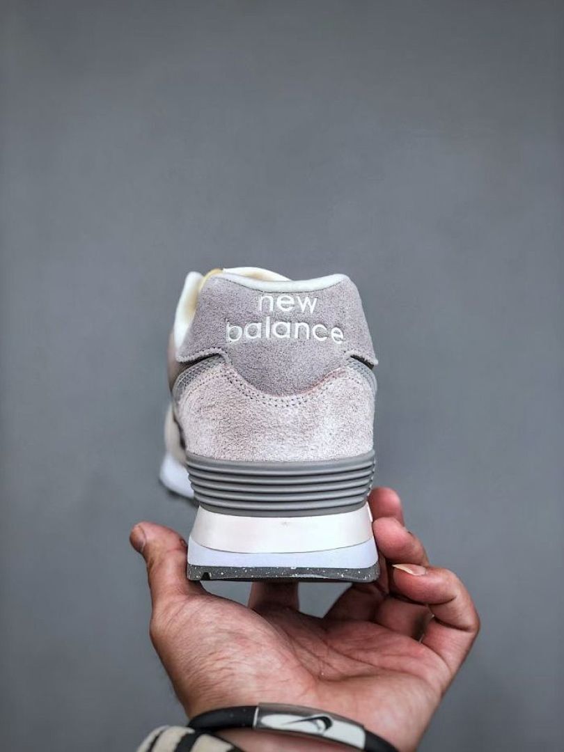 New Balance 574 ML574EVW Sea Salt White Grey ENCAP Lifestyle Running Casual Sneakers Men's Women's