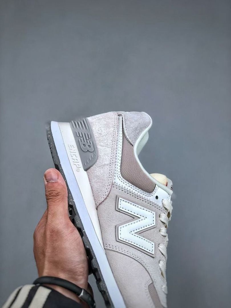 New Balance 574 ML574EVW Sea Salt White Grey ENCAP Lifestyle Running Casual Sneakers Men's Women's