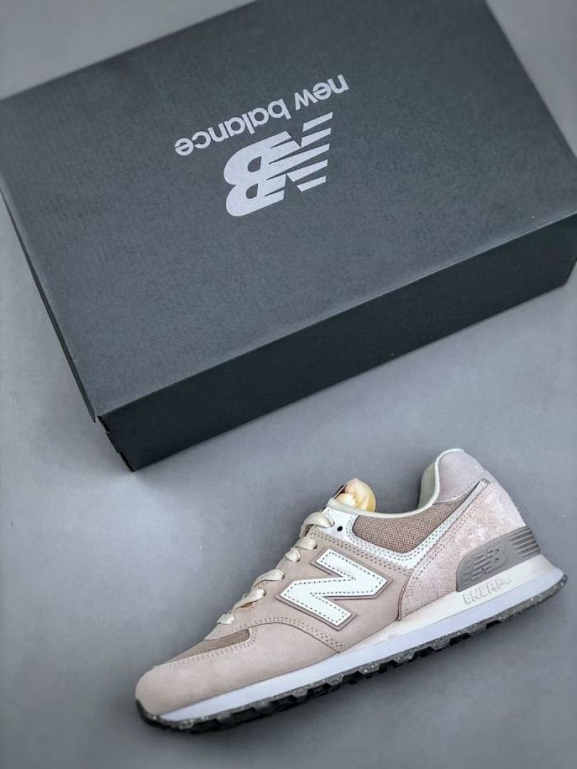 New Balance 574 ML574EVW Sea Salt White Grey ENCAP Lifestyle Running Casual Sneakers Men's Women's