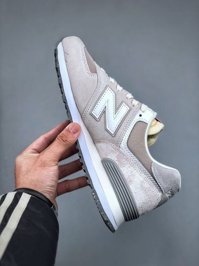 New Balance 574 ML574EVW Sea Salt White Grey ENCAP Lifestyle Running Casual Sneakers Men's Women's