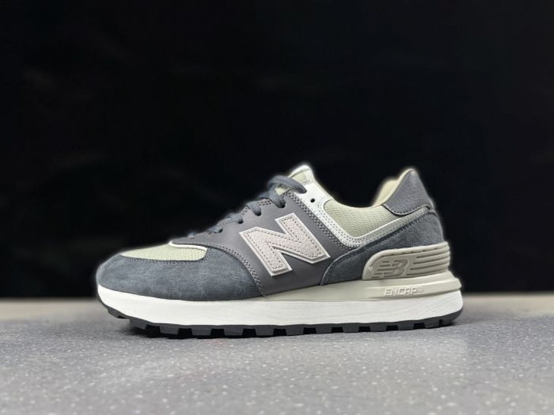 New Balance 574 Classic Grey White Cream ENCAP Lifestyle Sneakers ML574