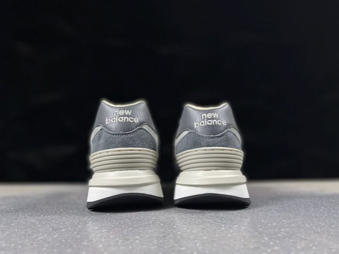 New Balance 574 Classic Grey White Cream ENCAP Lifestyle Sneakers ML574
