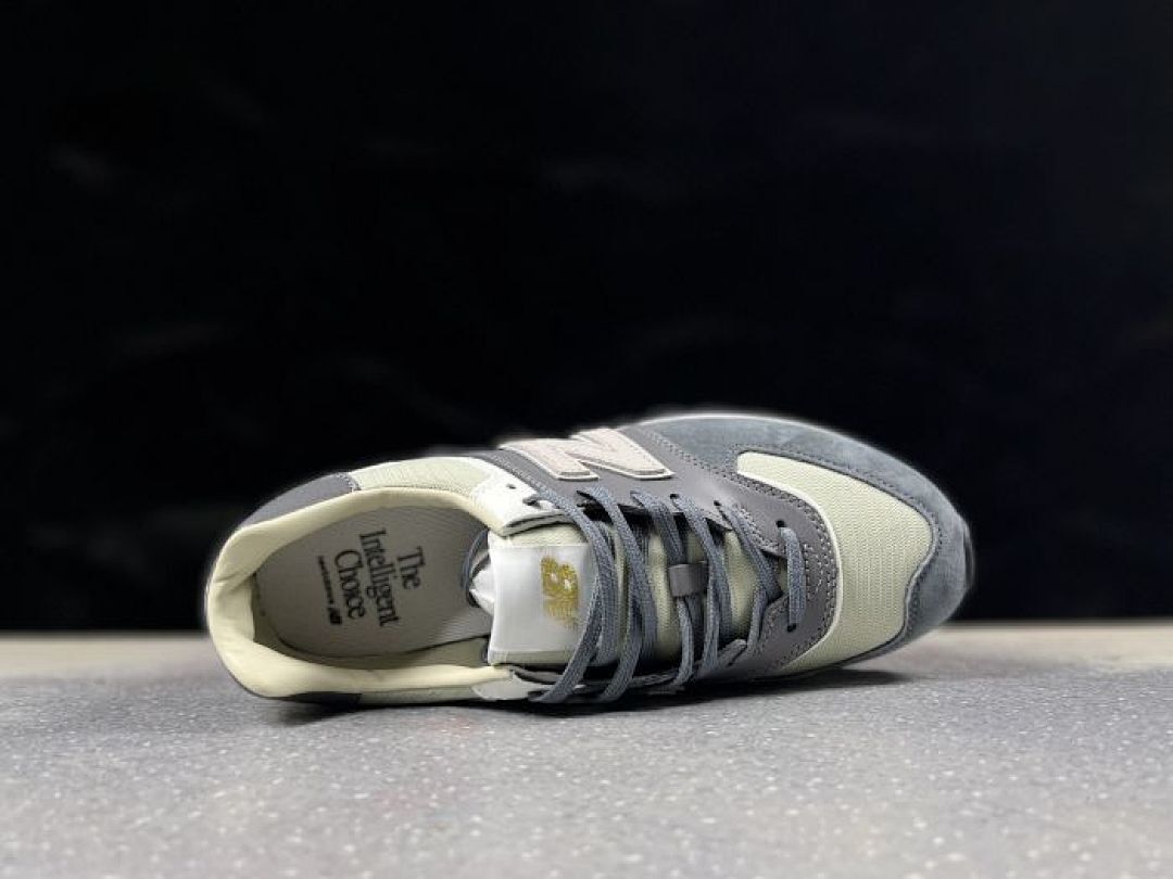 New Balance 574 Classic Grey White Cream ENCAP Lifestyle Sneakers ML574