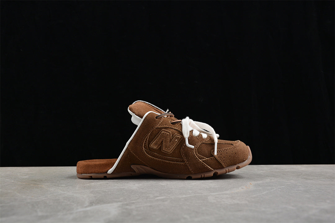 New Balance 2002R Mule 'Tobacco' Brown Suede Slip-On Mules M2002RMC