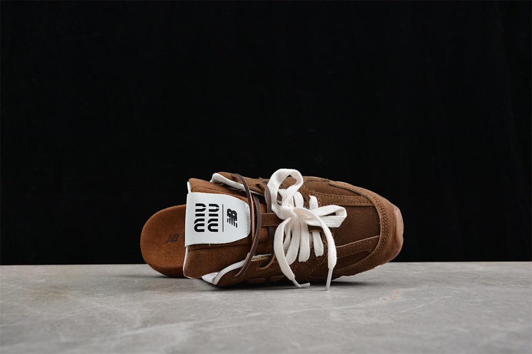 New Balance 2002R Mule 'Tobacco' Brown Suede Slip-On Mules M2002RMC