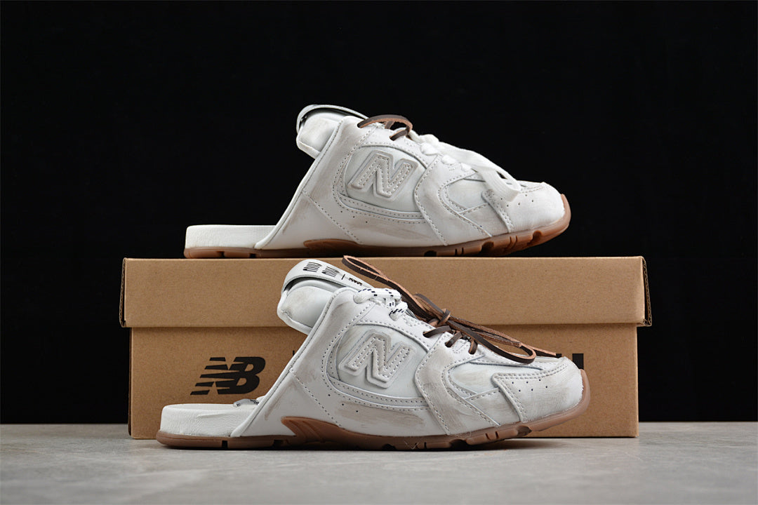New Balance 2002R Mule Light Grey Gum Sole M2002RMA