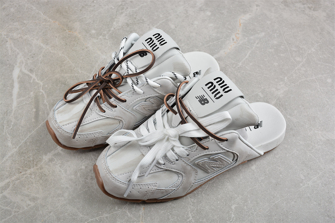 New Balance 2002R Mule Light Grey Gum Sole M2002RMA