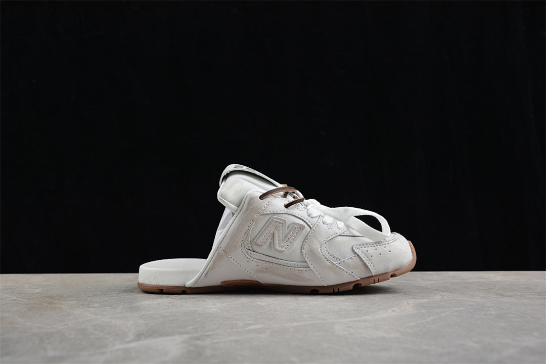 New Balance 2002R Mule Light Grey Gum Sole M2002RMA