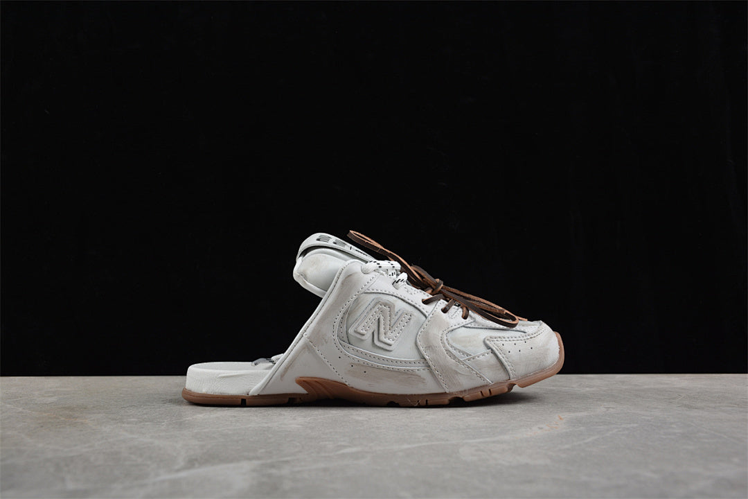 New Balance 2002R Mule Light Grey Gum Sole M2002RMA