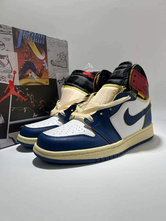 Union LA Air Jordan 1 Retro High OG Navy White Sail