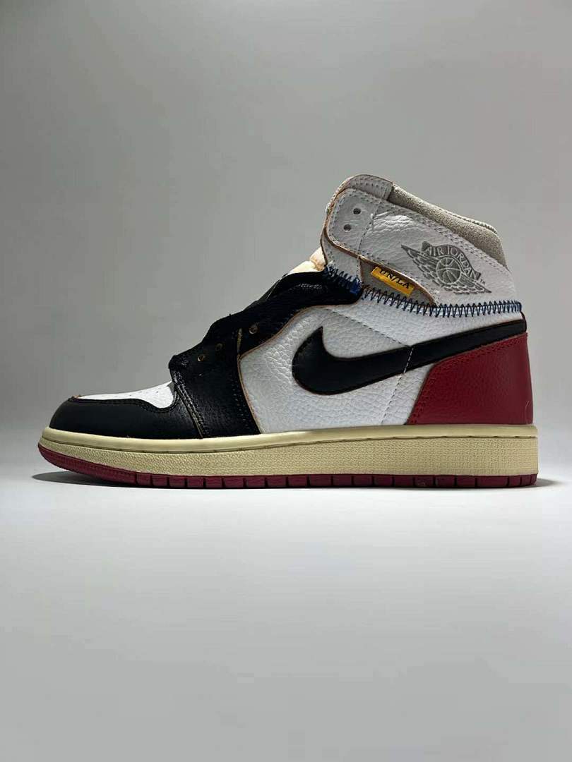 Nike Union Air Jordan 1 Retro High OG Black Toe BV1300-106 Men's Sneakers Shoes Limited Edition Collaboration
