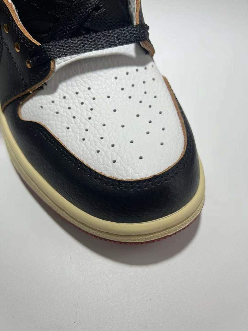 Nike Union Air Jordan 1 Retro High OG Black Toe BV1300-106 Men's Sneakers Shoes Limited Edition Collaboration