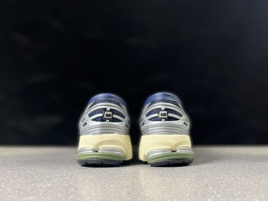 New Balance 1906L Loafer Slip-On Shoes Olive Green Navy Silver N-ERGY