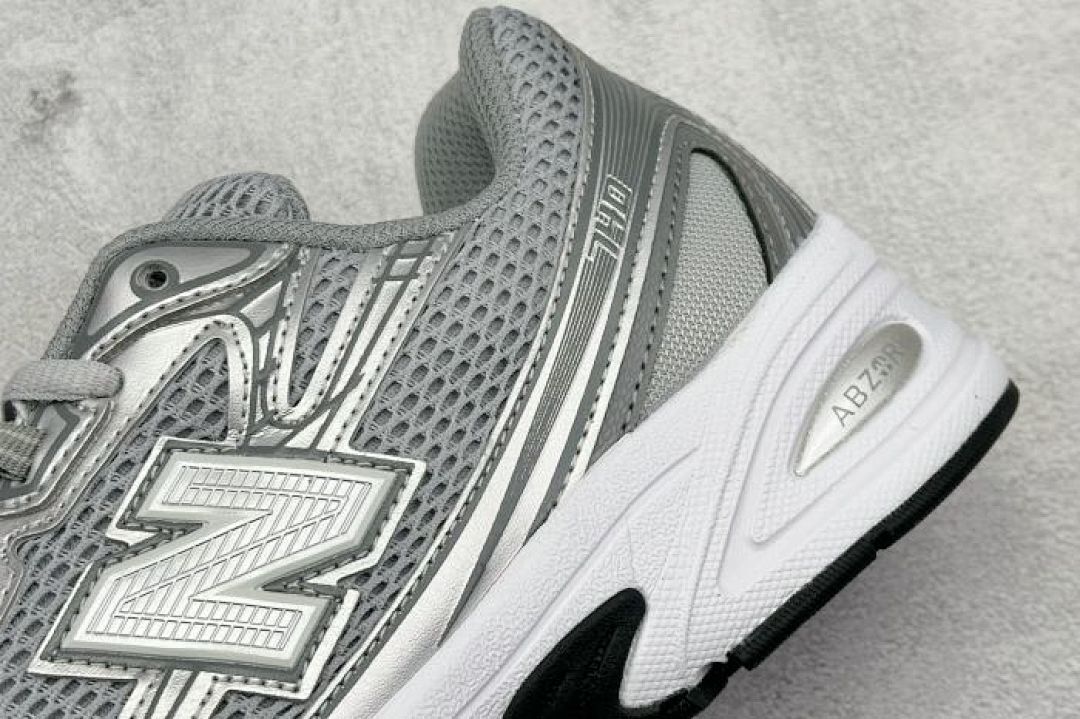 New Balance 1906R Metallic Silver Grey Mesh ABZORB Running Shoes Sneakers