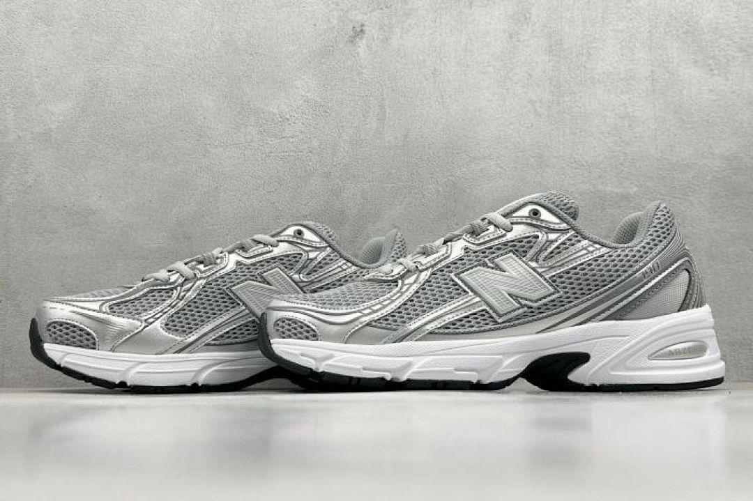 New Balance 1906R Metallic Silver Grey Mesh ABZORB Running Shoes Sneakers