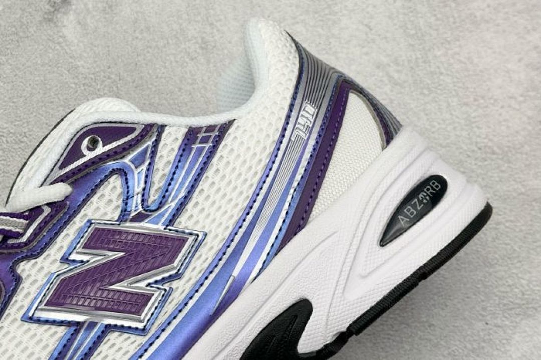 New Balance 1906R White Iridescent Purple Blue Metallic Running Sneakers Shoes M1906RQ