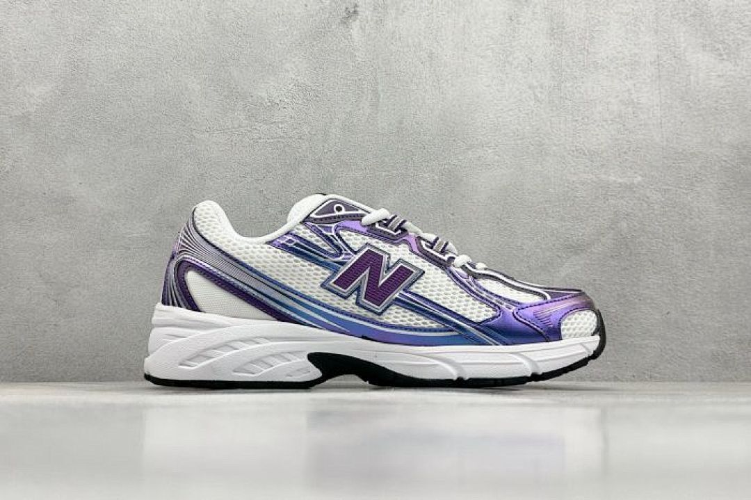 New Balance 1906R White Iridescent Purple Blue Metallic Running Sneakers Shoes M1906RQ