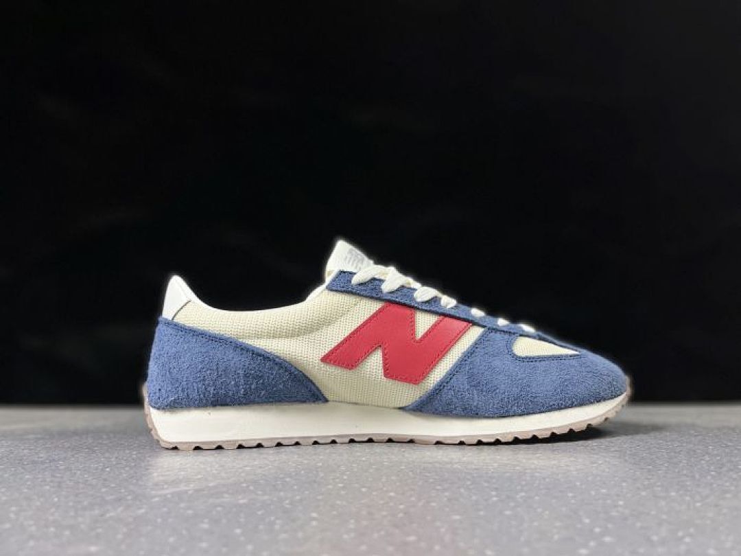 New Balance 220 Retro Runner Men's Women's Navy Red Cream Suede Mesh Sneakers U220