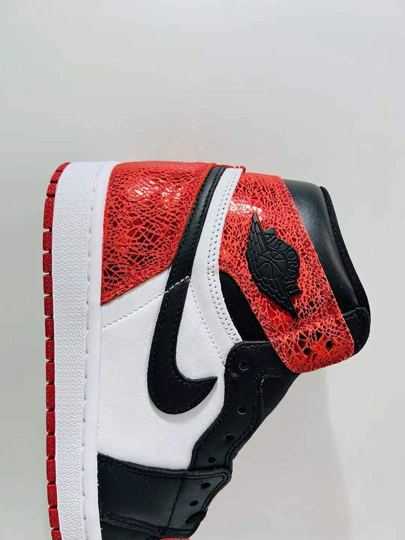 Nike Air Jordan 1 Retro High OG 'Origin Story' (Spider-Man) 555088-602 Men's Basketball Shoes Red Black White Sneakers