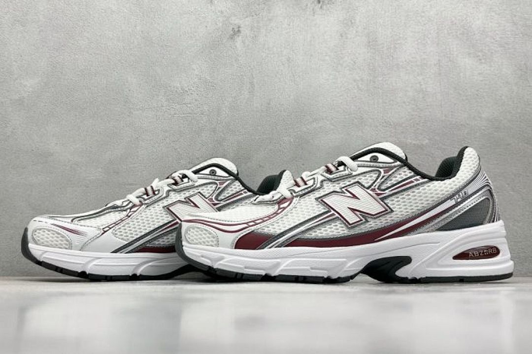 New Balance 1906R White Burgundy Silver Metallic Men's Lifestyle Sneakers M1906RCD