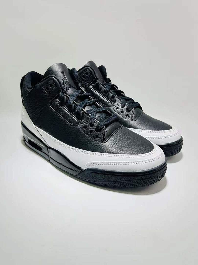 Nike Air Jordan 3 Retro "Cyber Monday" Black White 136064-020 Men's Lifestyle Sneakers Shoes Classic Leather