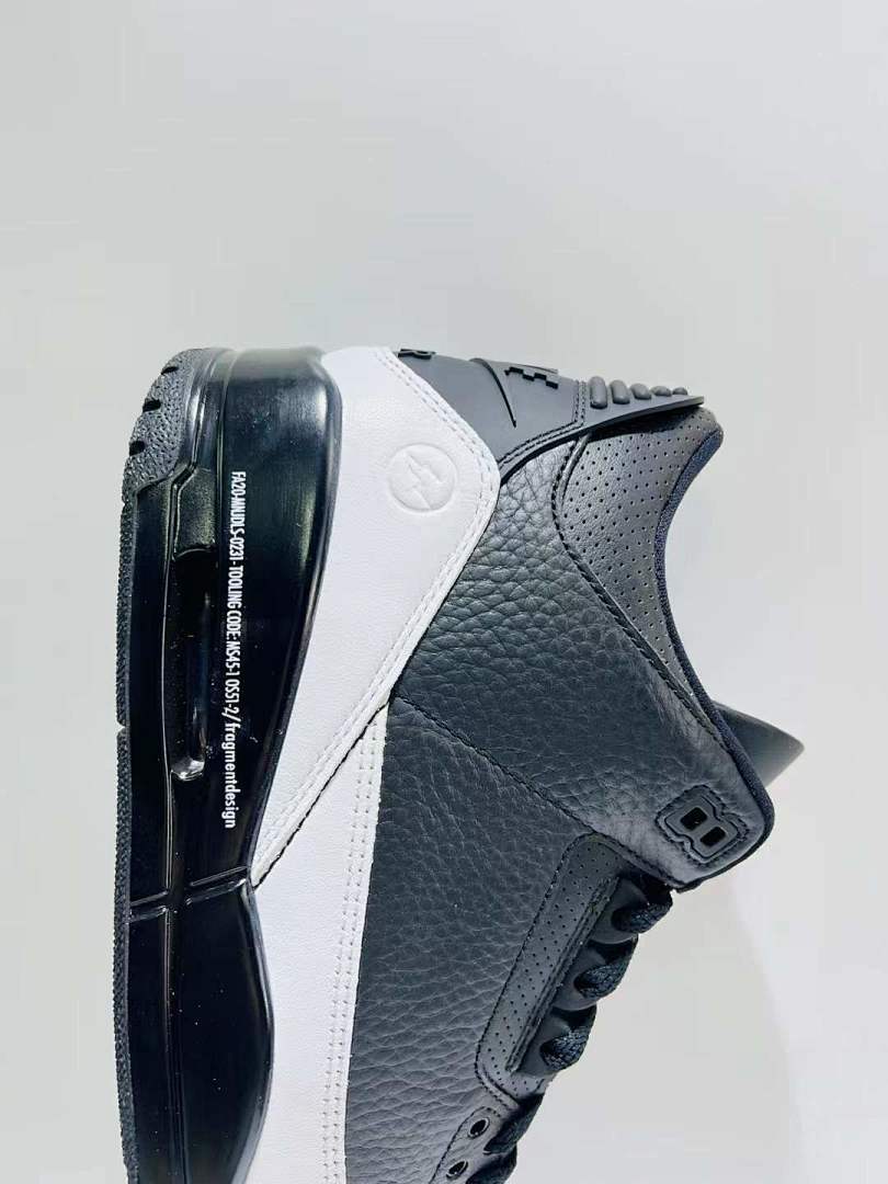 Nike Air Jordan 3 Retro "Cyber Monday" Black White 136064-020 Men's Lifestyle Sneakers Shoes Classic Leather