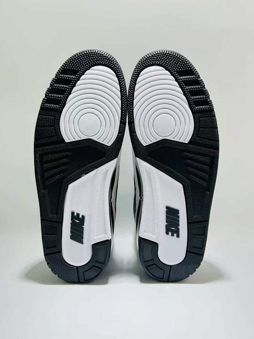 Nike Air Jordan 3 Retro "Cyber Monday" Black White 136064-020 Men's Lifestyle Sneakers Shoes Classic Leather