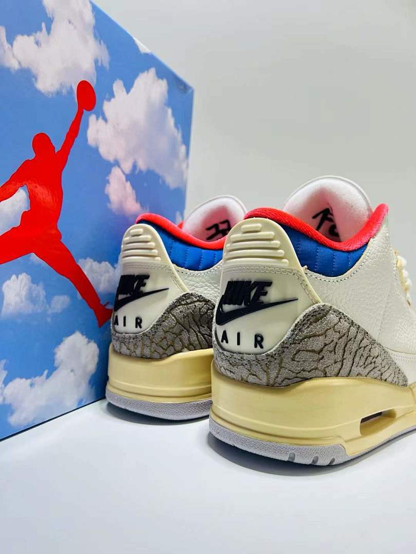 Nike Air Jordan 3 Retro Seoul AV8370-100 Men's Sneakers Shoes Korean Flag 88 Olympics Limited Edition