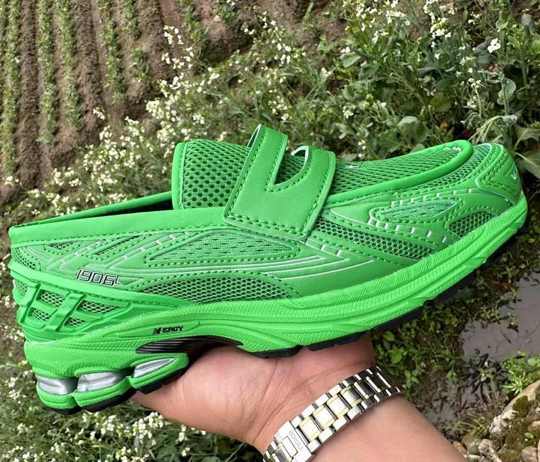 New Balance 1906R Ghost Pepper Neon Green Running Shoes M1906RCA