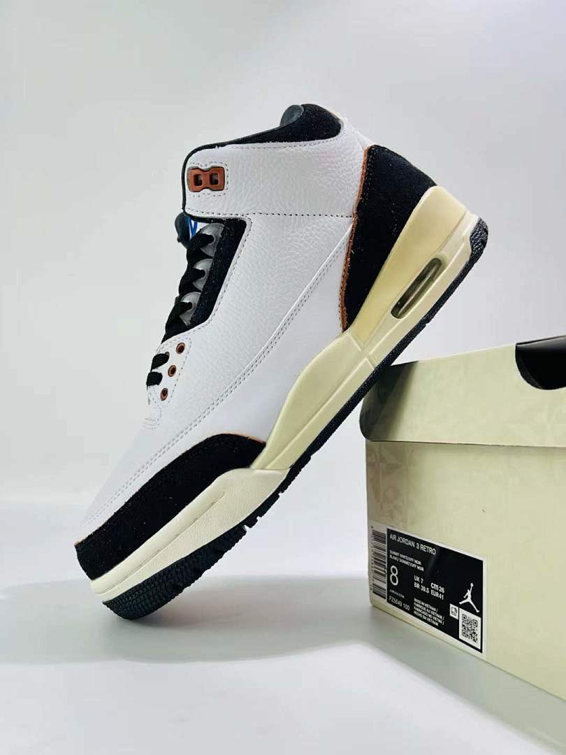 Nike Air Jordan 3 Retro SP A Ma Maniére 'Raised By Women' White Medium Grey Violet Ore DH3434-110 Men's Sneakers