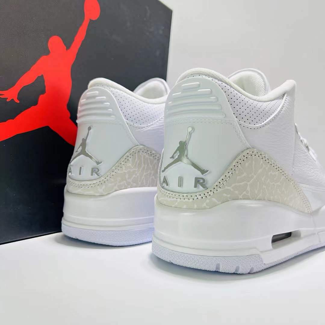 Nike Air Jordan 3 Retro "White Cement Reimagined" Men's Sneakers - White/Cement Grey/Sail Basketball Shoes DN3707-100