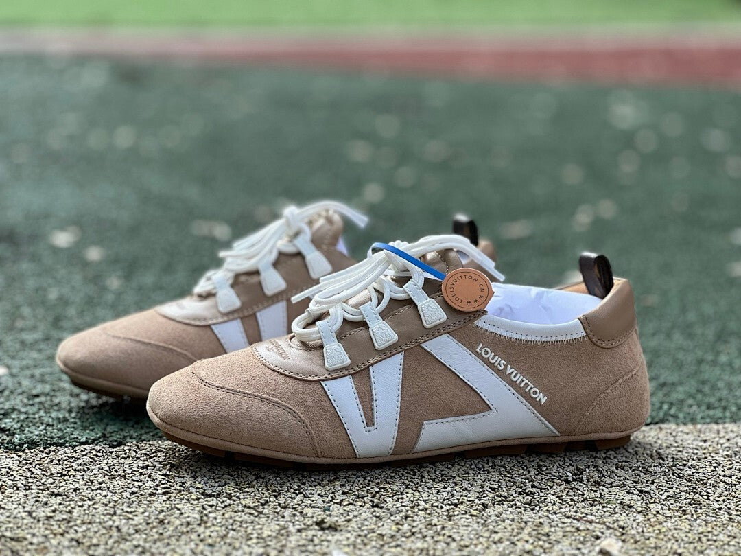 Louis Vuitton Fastlane Sneaker Beige White