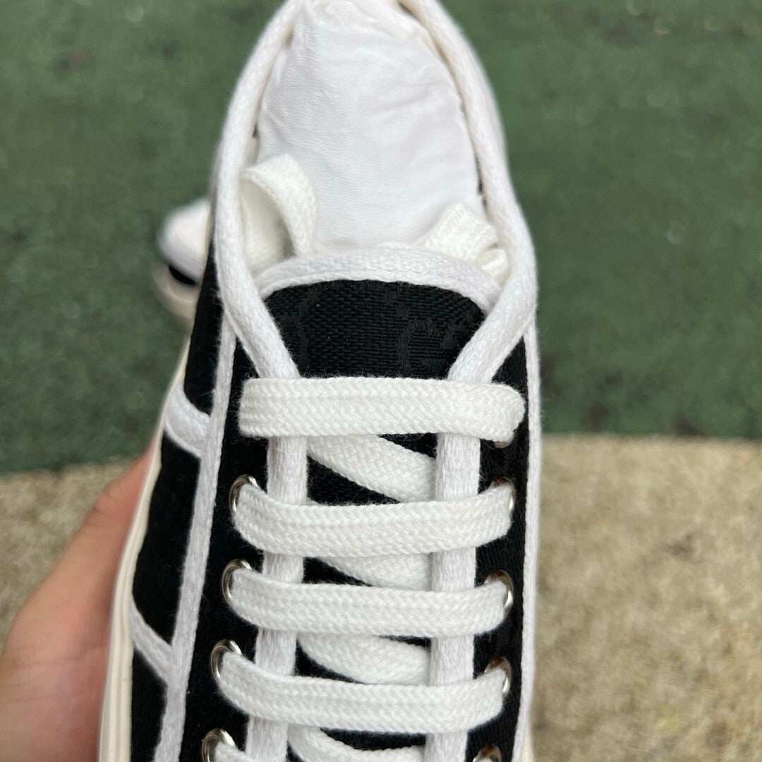 Gucci Black GG Canvas Platform Sneakers