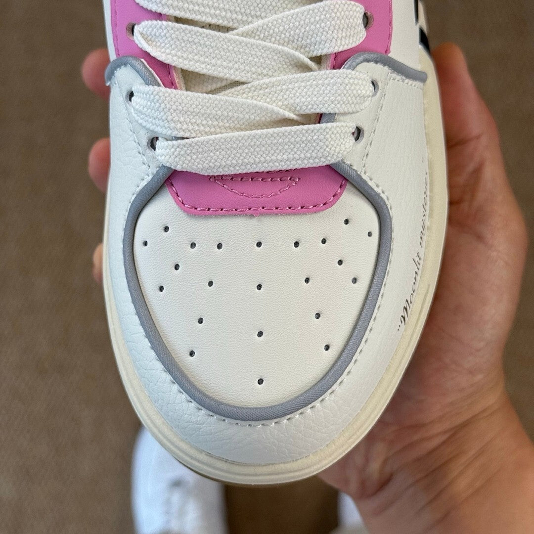 MLB Chunky Liner New York Yankees Moonlit Mysteries Pink White Sneakers 3ASXCB01N-50PKS