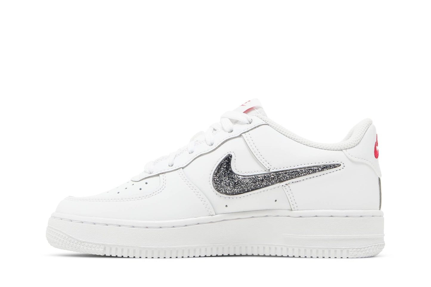 ( Grade School ) Nike Air Force 1 Low LV8 ‘White Metallic Silver’ DC9651-100