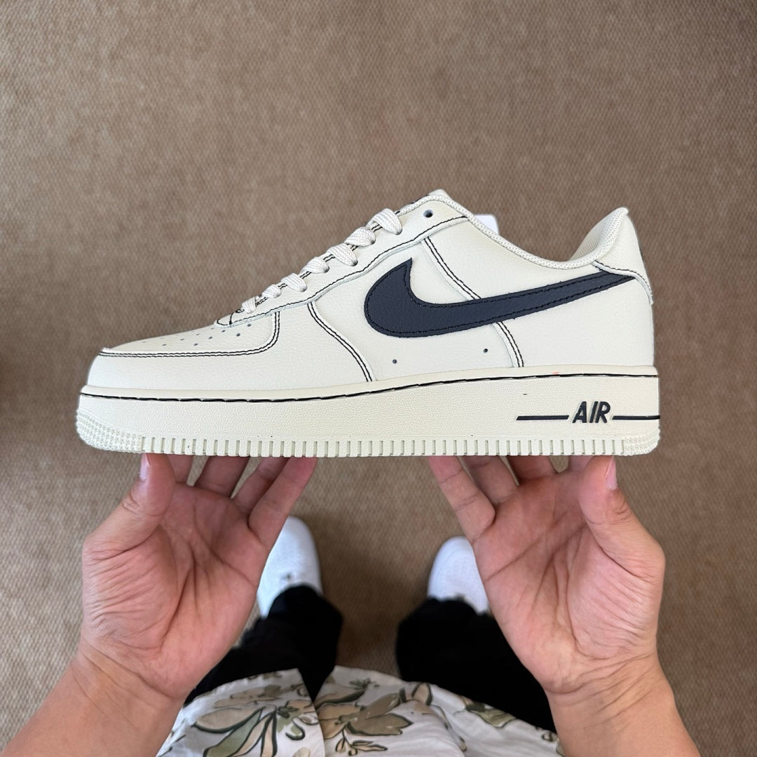 Nike Air Force 1 '07 LV8 Contrast Stitch Sail Black CV1724-100