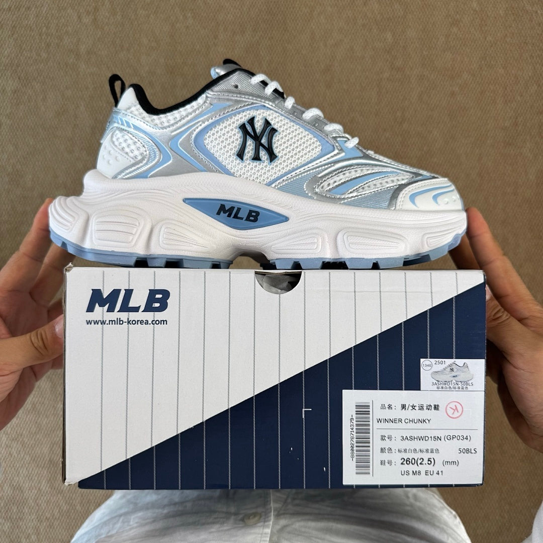 MLB Chunky Liner Basic New York Yankees Light Blue 3ASHCLL1N-50BLL