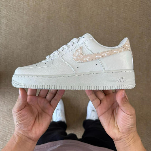 Nike Women's Air Force 1 Low 'Pink Paisley' White Pink Oxford DH4406-100