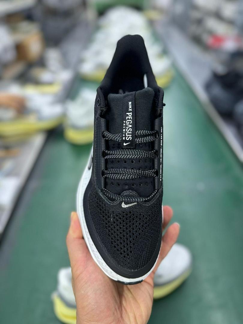 Nike Air Zoom Pegasus 37 Men's Running Shoes Black White BQ9646-002
