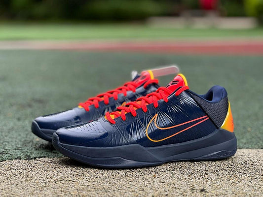 Nike Kobe 5 Protro EYBL Deep Royal Blue Speed Yellow Challenge Red CD4991-400