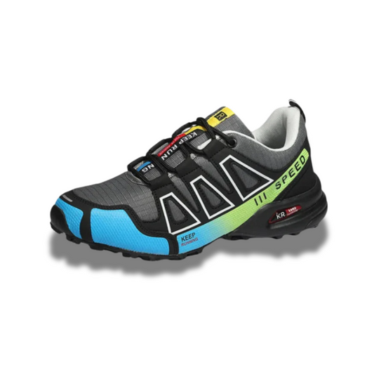 Blotcha Orthopedic Hiking Shoes for Men and Women, Waterproof Lace-Up Walking Sneakers