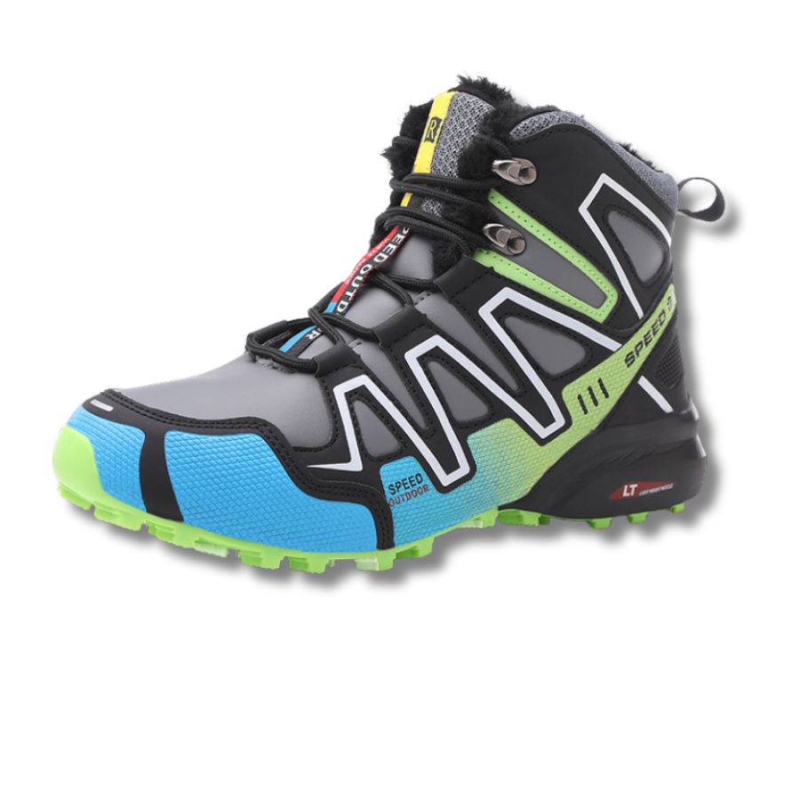 Blotcha Orthopedic Hiking Boots for Men & Women - Waterproof Thermal Plush Lining