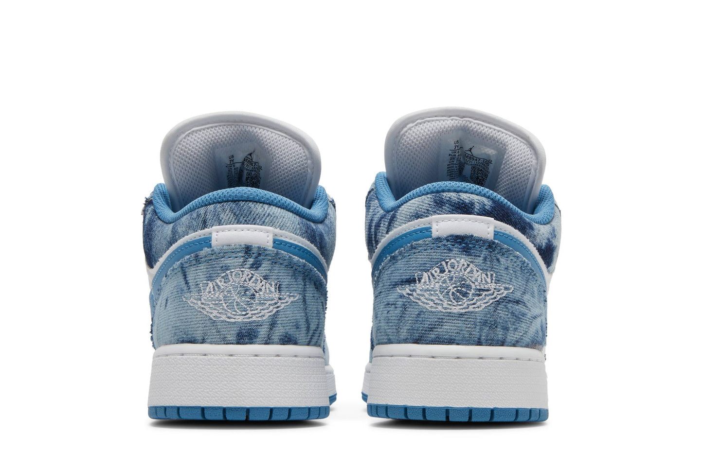 ( Grade School ) Air Jordan 1 Low ‘Washed Denim’ DM8947-100