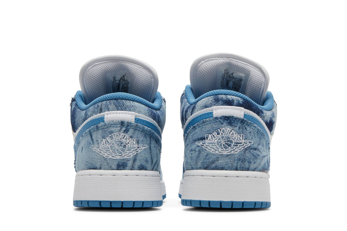 ( Grade School ) Air Jordan 1 Low 'Washed Denim' DM8947-100