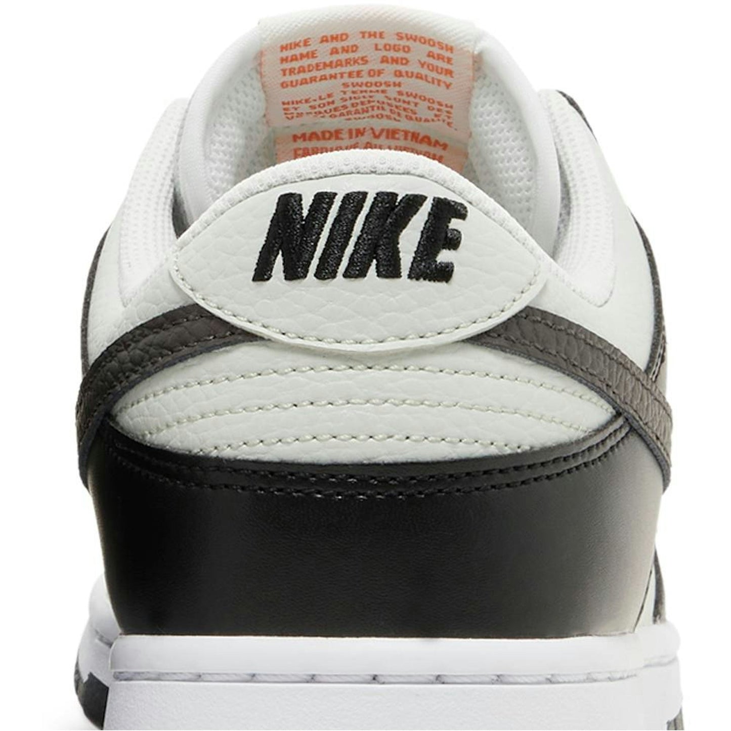 Nike Dunk Low ‘Grey Black Orange Mini Swoosh’ FN7808-001