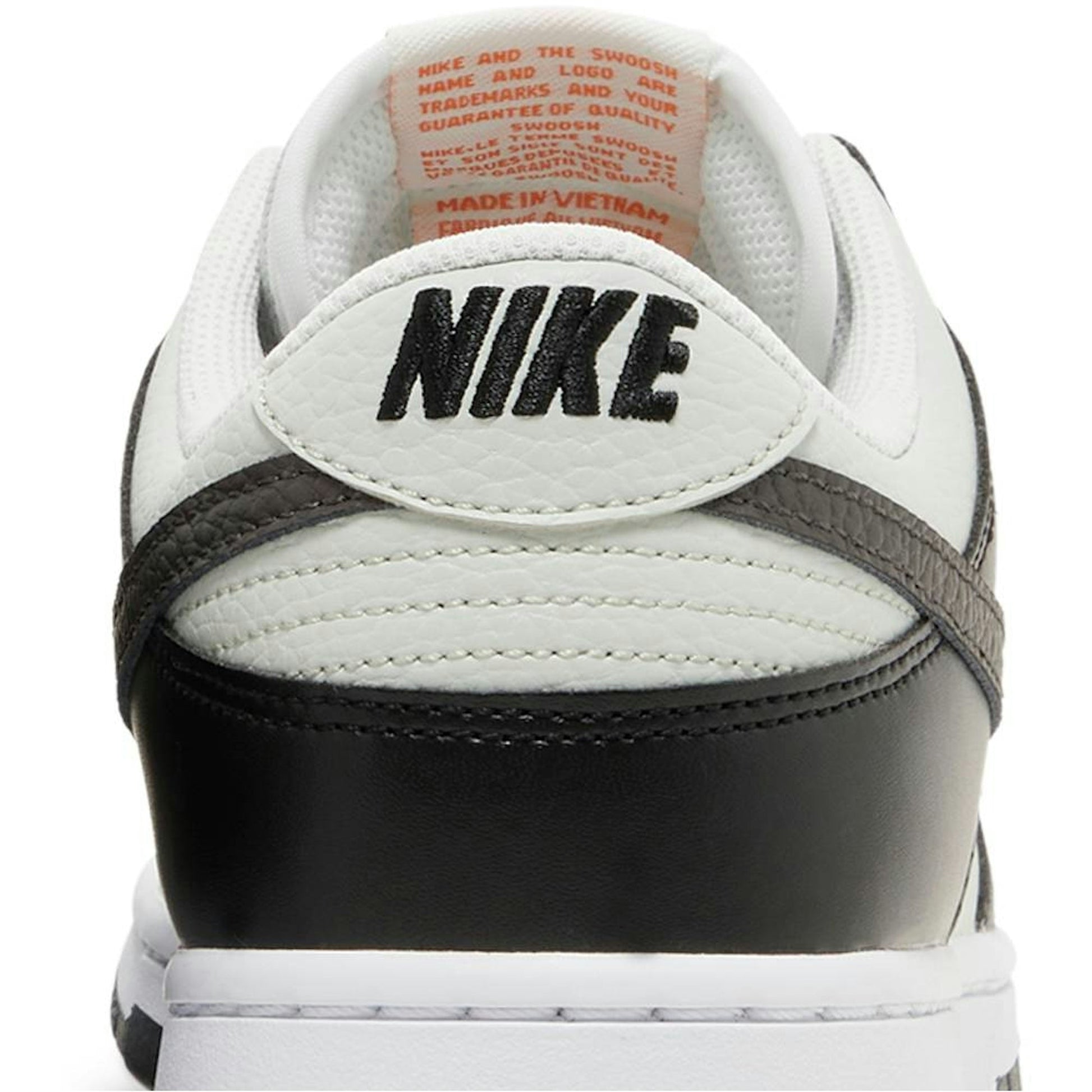 Nike Dunk Low ‘Grey Black Orange Mini Swoosh’ FN7808-001