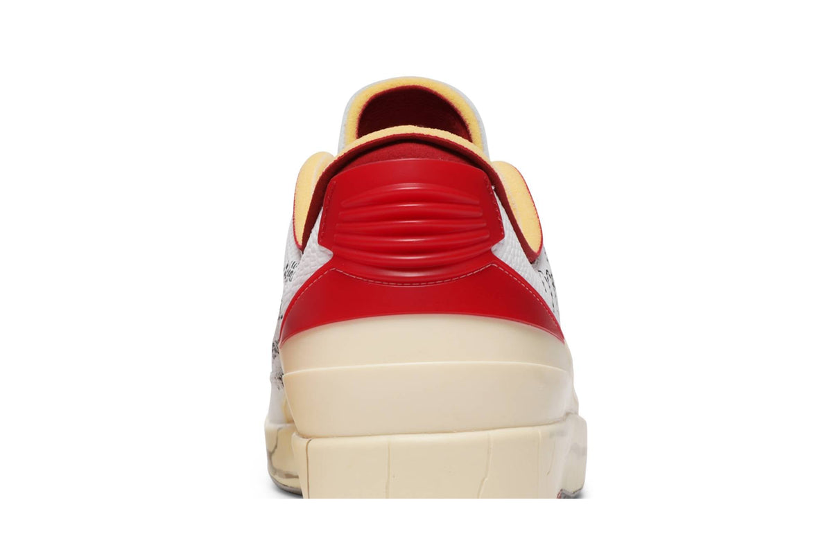 Off-White X Air Jordan 2 Retro Low SP White Red DJ4375-106