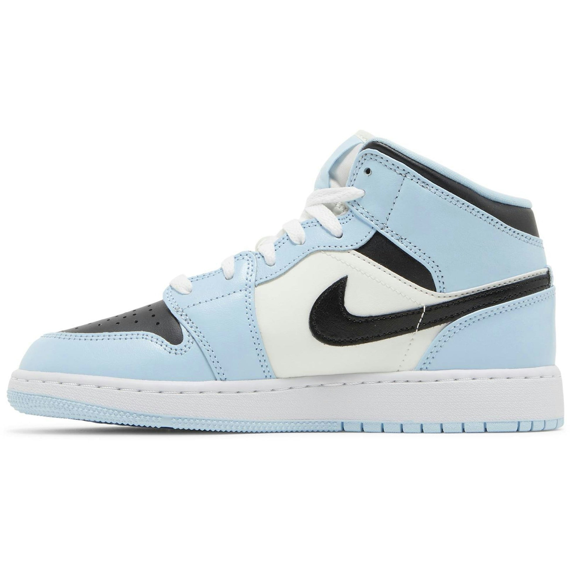 ( Grade School ) Air Jordan 1 Mid ‘Ice Blue’ 555112-401
