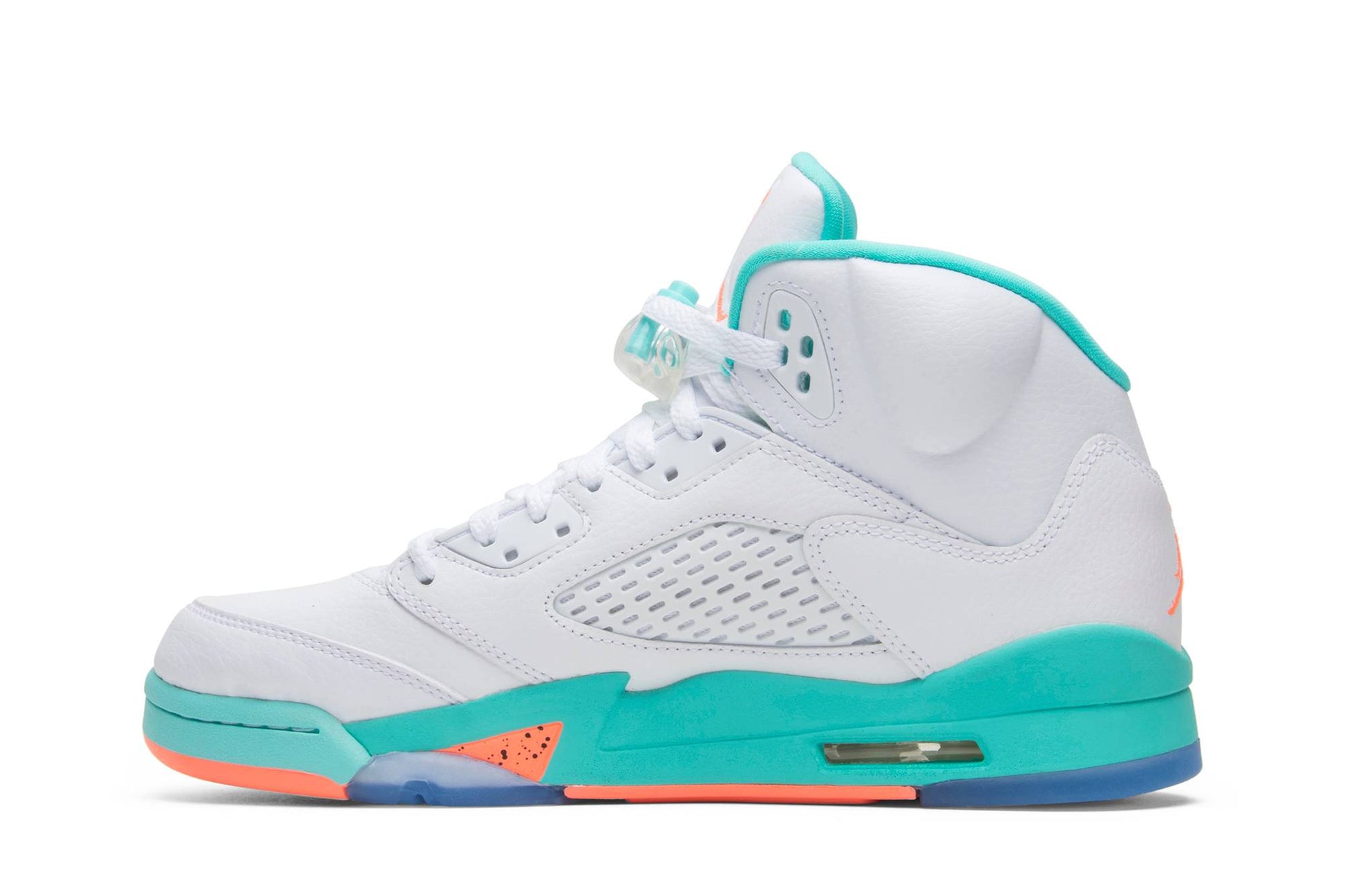 ( Grade School ) Air Jordan 5 Retro ‘Light Aqua’ 440892-100